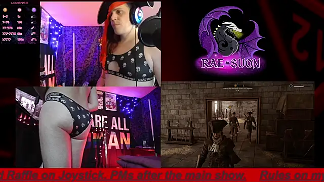 Snapshot of Rae-Suon chatting on October 10, 2:45 am Rae-Suon online show from October 10, 2:45 am
