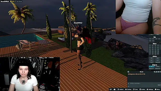 Snapshot of BrandiWRLD_999 chatting on September 10, 9:47 pm BrandiWRLD 999 online show from September 10, 9:47 pm
