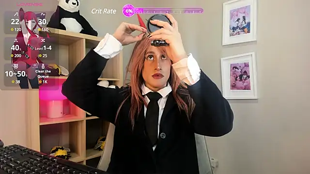 Snapshot of HakuRukushka chatting on March 18, 8:59 pm HakuRukushka online show from March 18, 8:59 pm