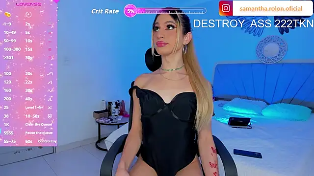 Snapshot of Samantha_Rolon chatting on September 14, 4:07 am Samantha Rolon online show from September 14, 4:07 am