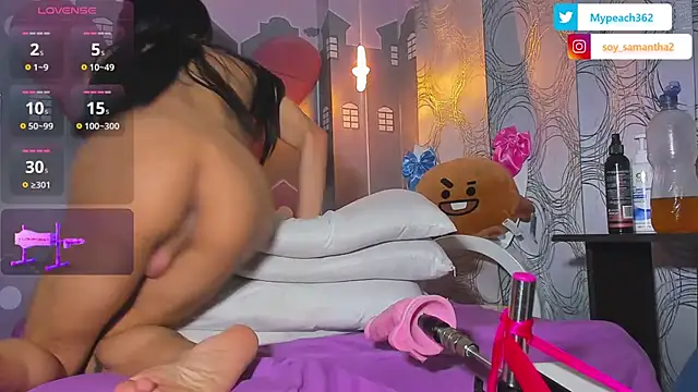 sweetiepeach  online show from October 26, 4:30 am