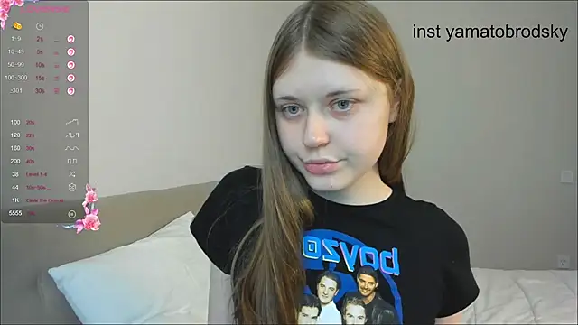 Snapshot of YamatoBrodsky chatting on September 13, 8:36 pm YamatoBrodsky online show from September 13, 8:36 pm