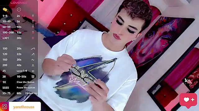 Snapshot of Yareth_Rouss_ chatting on September 14, 4:18 am Yareth Rouss online show from September 14, 4:18 am