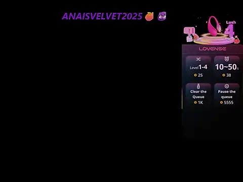 anaisvelvet2025 online show from October 4, 1:17 am