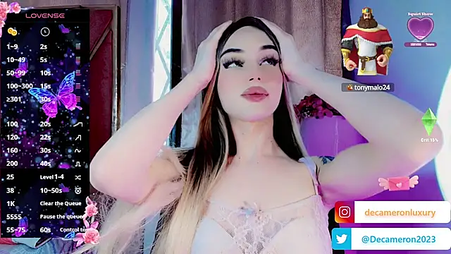 Snapshot of Cameron_baby chatting on October 1, 7:14 pm Cameron baby online show from October 1, 7:14 pm