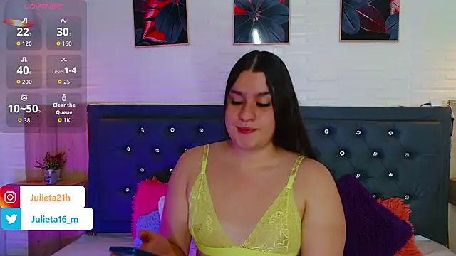 Julietta colleman online show from November 21, 8:10 pm