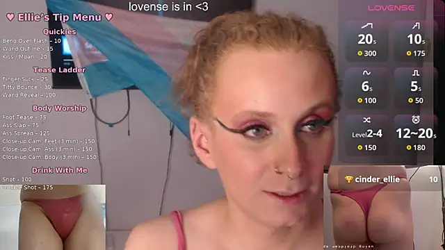 cinderellie online show from October 18, 4:05 am