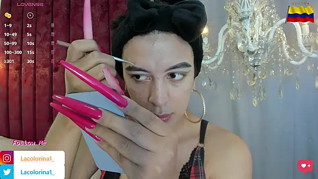 Snapshot of LaColorina_ chatting on February 28, 5:04 am LaColorina online show from February 28, 5:04 am
