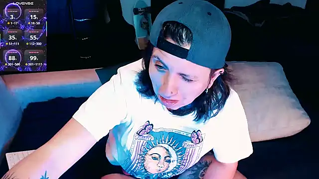 Marieblueeyes online show from October 4, 7:09 am