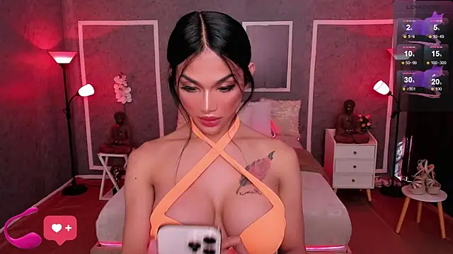 MsHannaSaint online show from January 22, 1:31 am