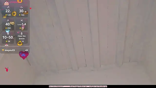 Summer XO online show from October 16, 12:33 am