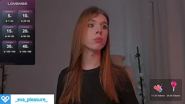  eva  pleasure  online show from January 25, 5:29 am
